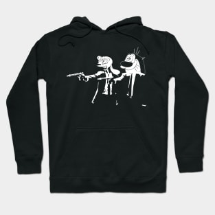 Ren And Stimpy Pulp Fiction Hoodie